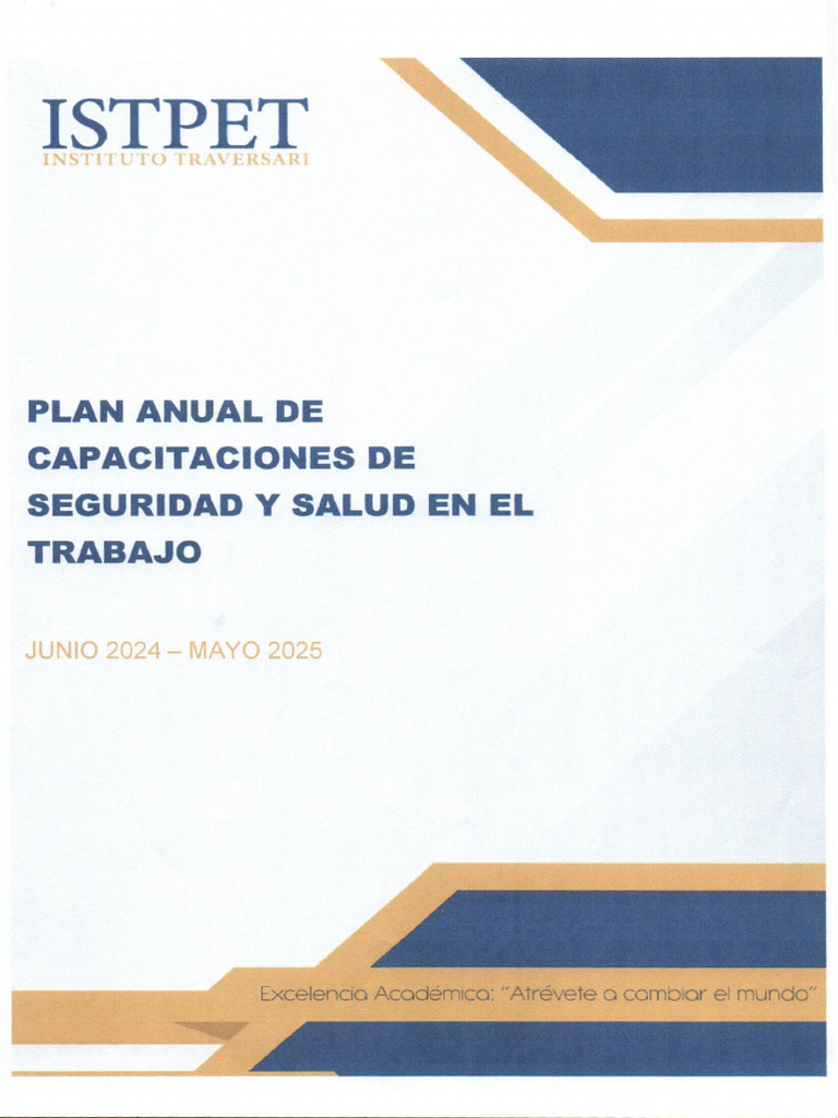 Plan Anual de Capacitaciones 1 | PDF