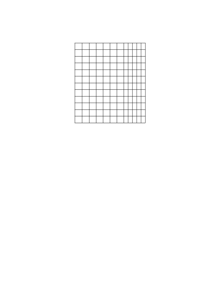 12x12 Word Grid | PDF