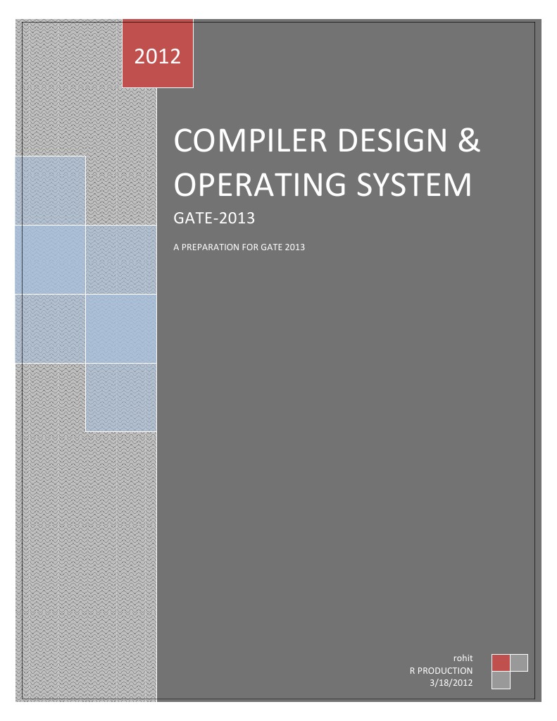 Compiler Design & OS GATE 2013 Guide | PDF | Computers | Technology ...