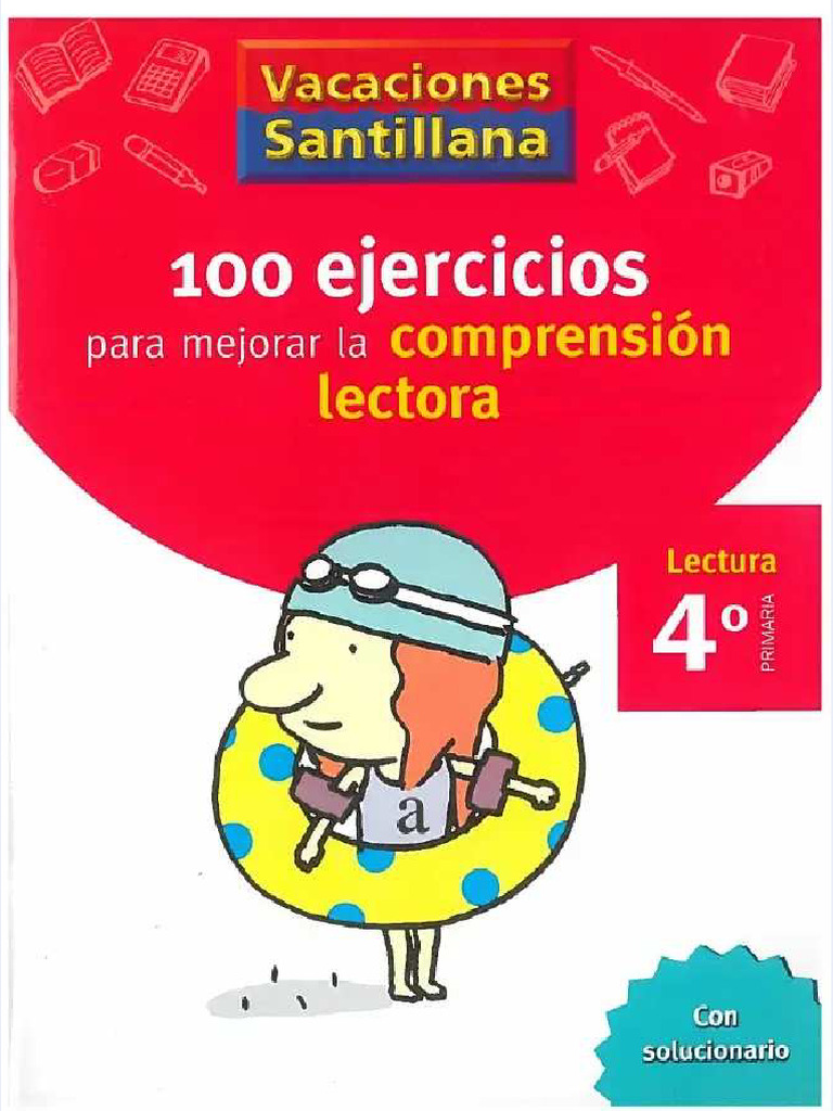 PDF Ejercicios para Mejorar La Comprension Lectora Ed Santillana 4epo ...