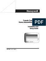 Honeywell Tuxedo Touch Wifi Install Guide