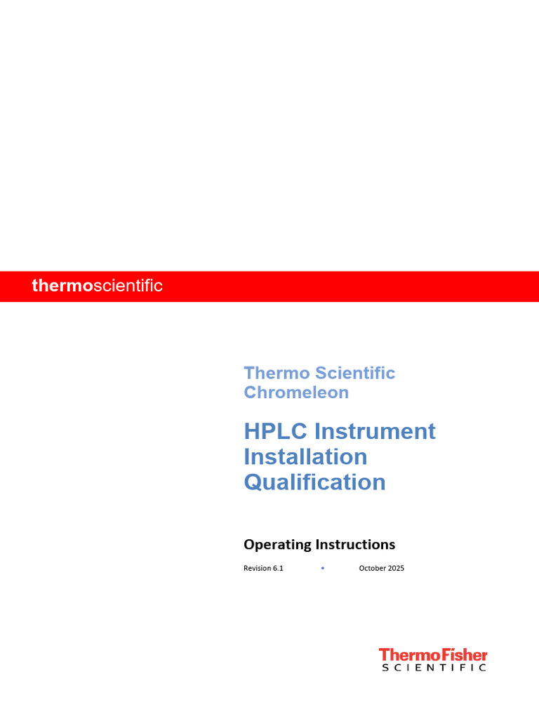 OI HPLC Instruments IQ 6 1 Cópia | PDF | High Performance Liquid ...