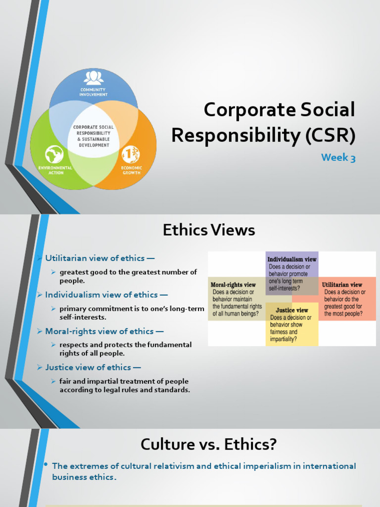Corporate Social Responsibility | PDF | Corporate Social Responsibility ...