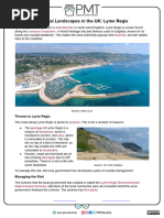Lyme Regis Coastal Management Overview | PDF | Coast | Beach