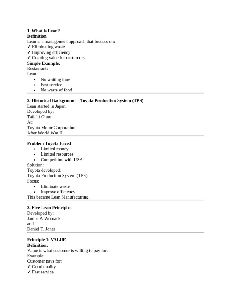 02. Week Work | PDF | Lean Manufacturing | Business