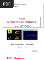 Modélisation des structures avec RDM6 | PDF | Résistance des matériaux ...