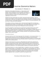 5 Why Austrian Economics Matters