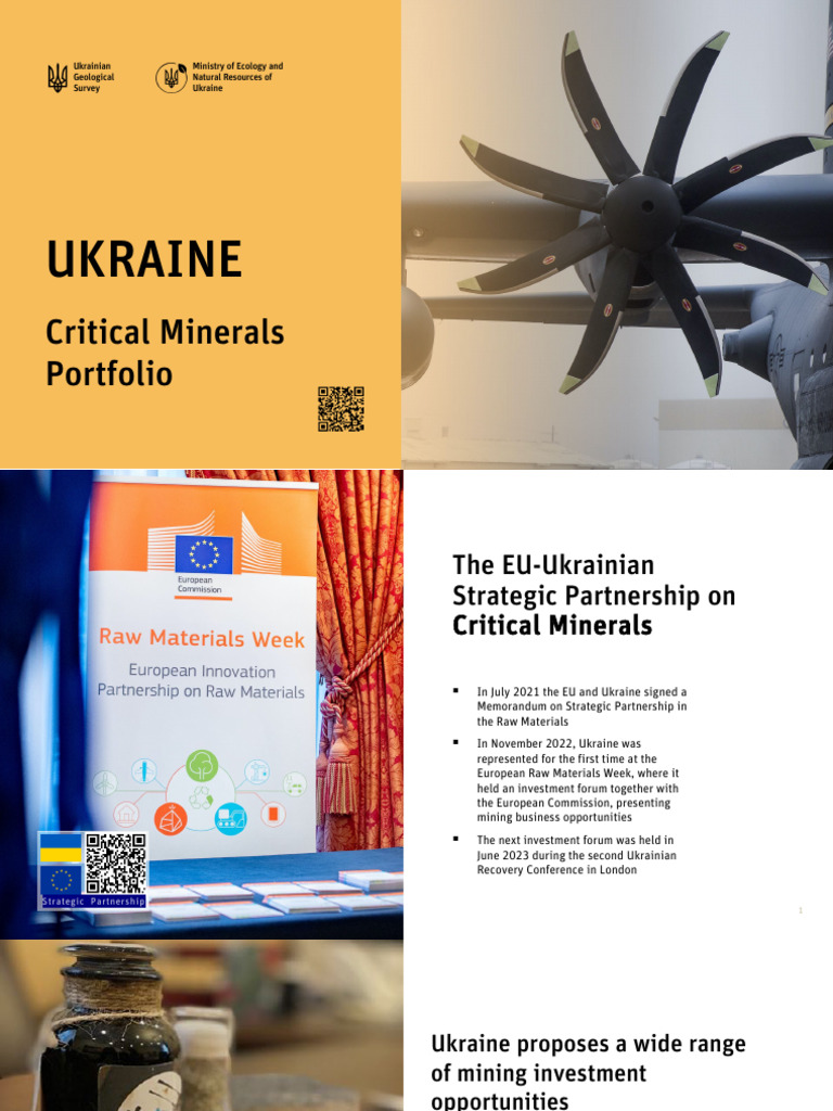 Critical Minerals Portfolio | PDF | Titanium | Metals