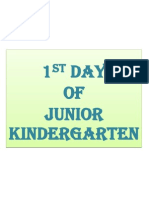 1 Day of Junior Kindergarten