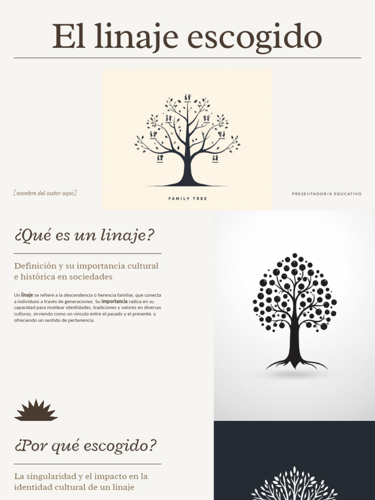 Presentación - El Linaje Escogido | PDF | Sociedad | Tradiciones