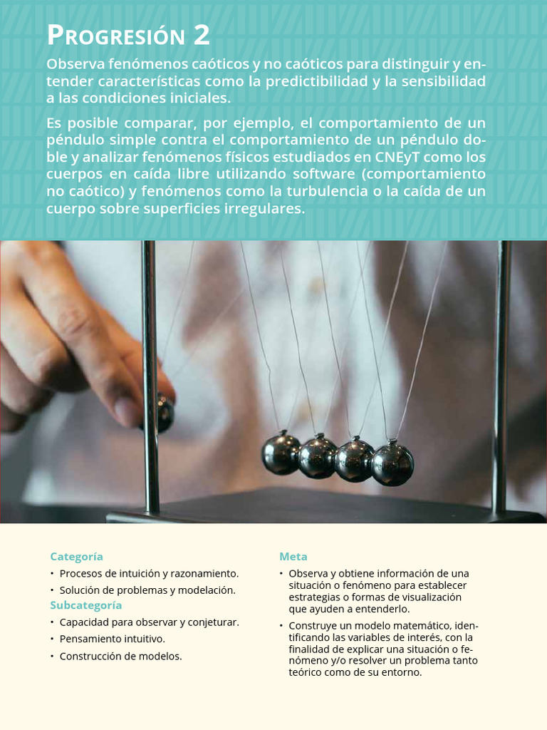 Progresión 2 tsm1 | PDF | Teoría del caos | Física