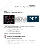 Module 12 Mechanical Properties of Matter