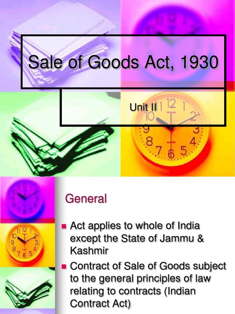 SALES OF GOODS ACT 1930 QUESTIONS AND ANSWERS PDF DOWNLOAD INDIA visual data 8