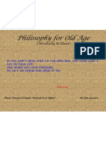 Philosophy for Old Age