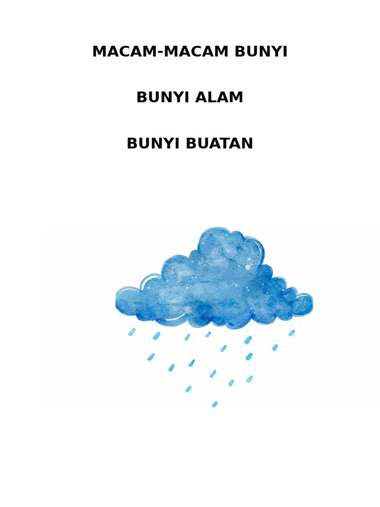 Macam Bunyi | PDF