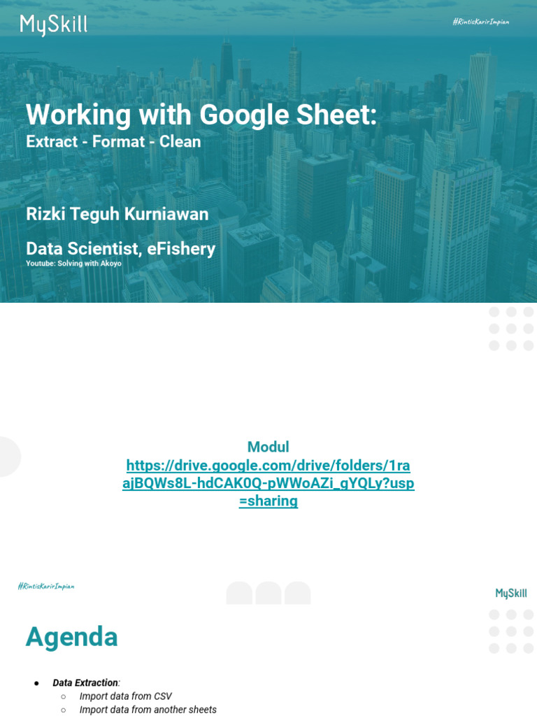 Working With Google Sheet | PDF