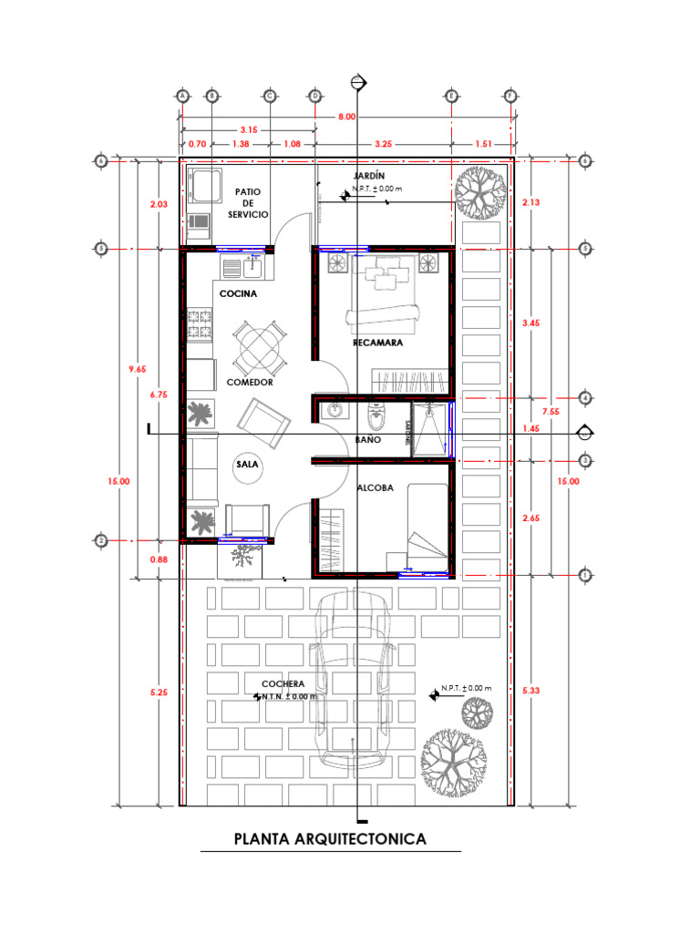 Planta Arq Muebles | PDF