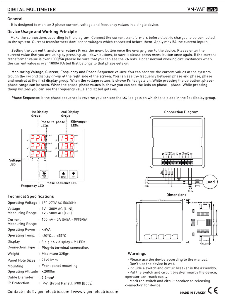 VM Vaf Manual | PDF
