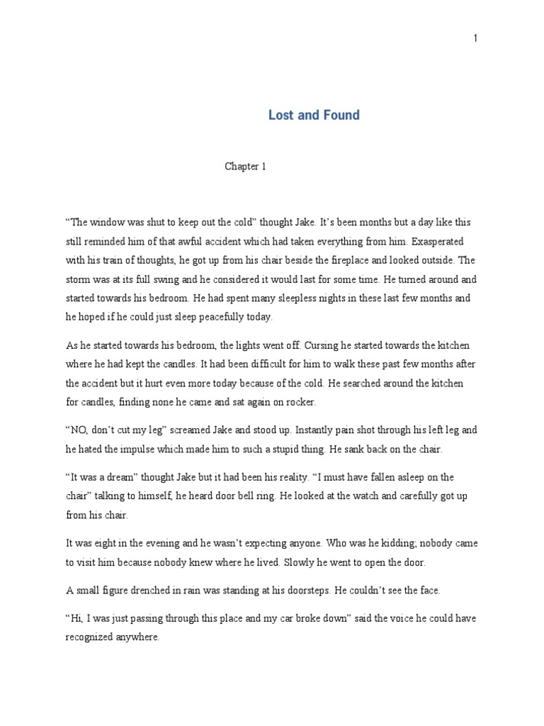 Lost and Found | PDF