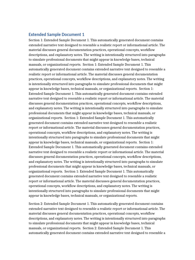 Sample Document 1 Aa273d40 | PDF | Workflow | Business