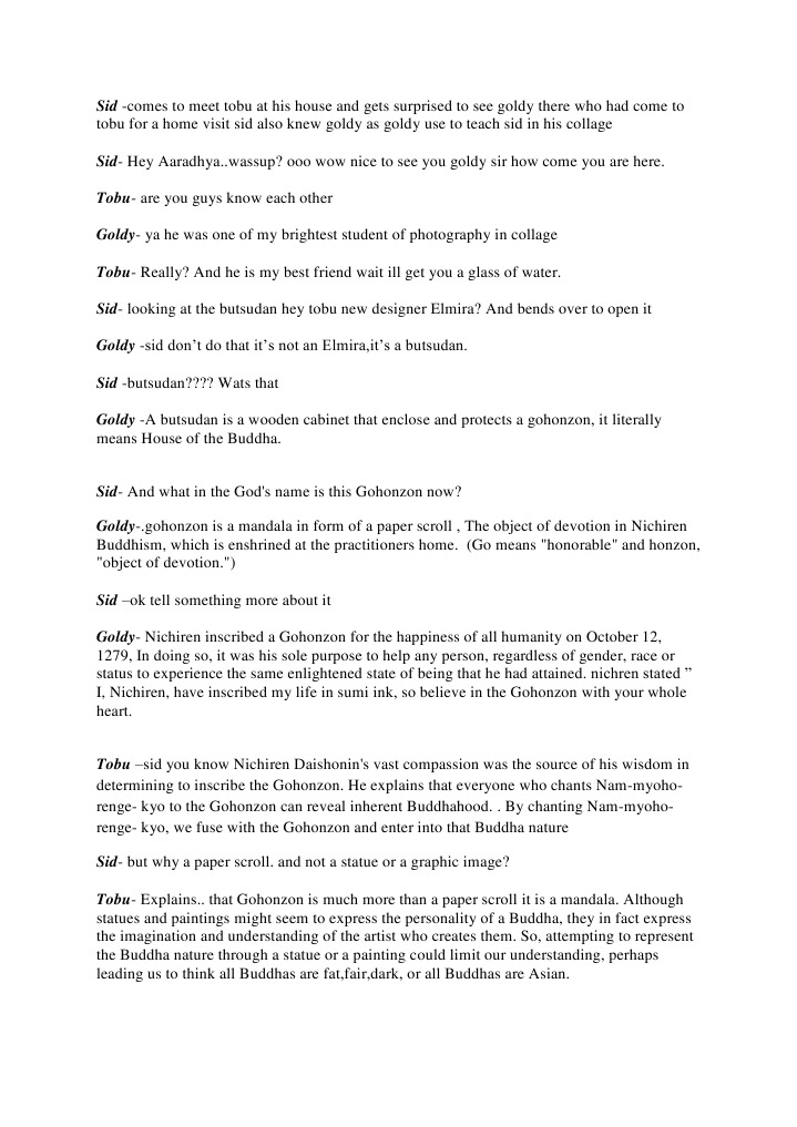 Understanding the Gohonzon and Butsudan | PDF | Religious Comparison ...