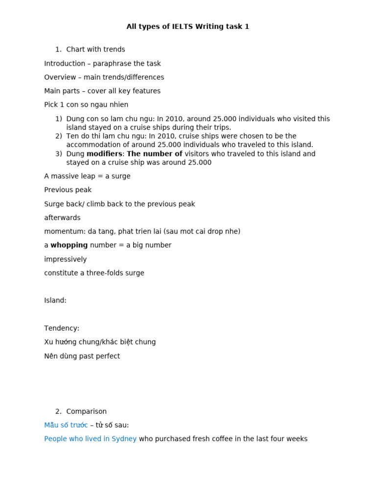 Ielts Task 1 Wri | PDF