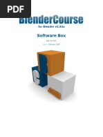 Software Box: For Blender V2.42a