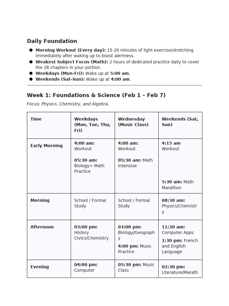 Grade 9 Final Exam Study Schedule | PDF | Mathematics | Geometry