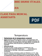 Apuntes Sobre Temperatura Para Medical Assistants