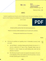 CA IPCC NOV 2010 QUSTION PAPER 1