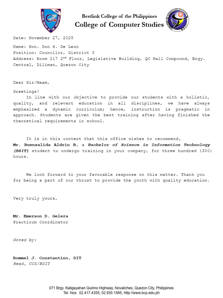 Ojt Recommendation 023145 | PDF | Science