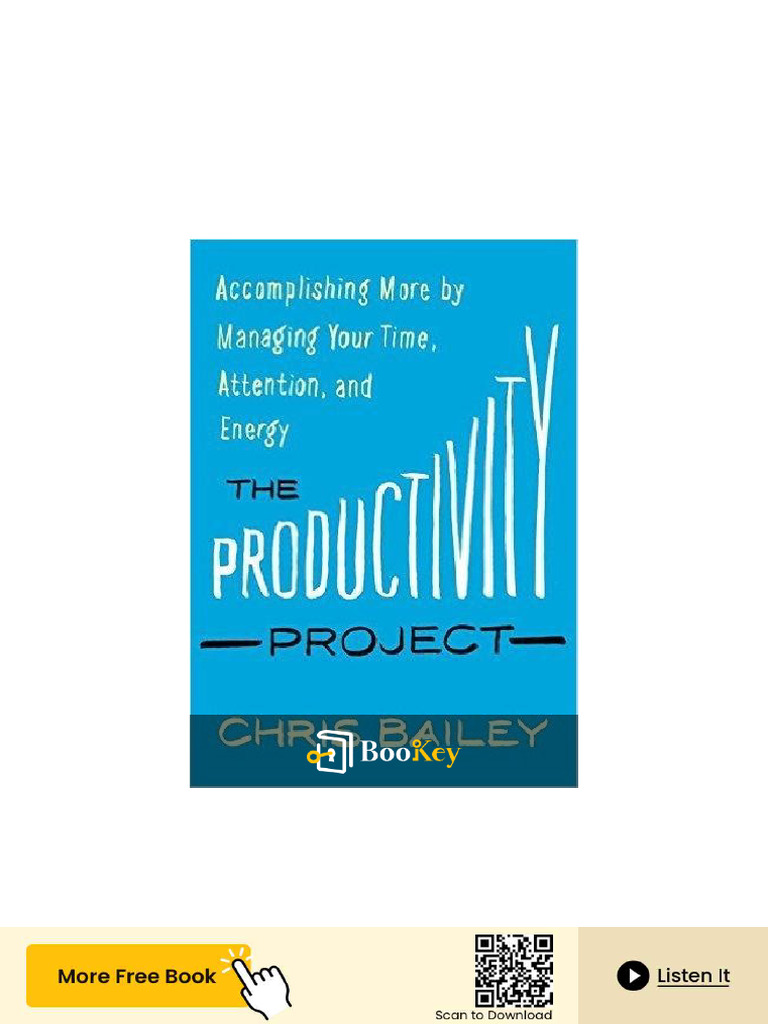 The Productivity Project | PDF