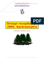 55247932 Edessegek Sutemenyek Italok 2005 Karacsonyara