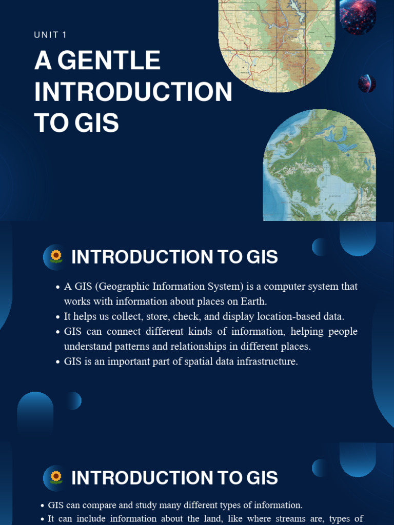 Gis Unit 1 | PDF