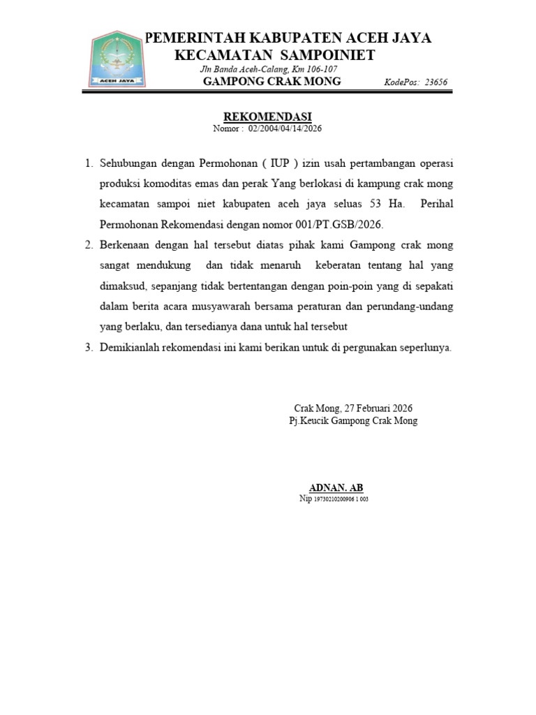 Rekomendasi 2 | PDF