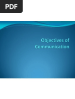 Download Objectives of Communication Ppt by Mansha Tungekar SN100732149 doc pdf