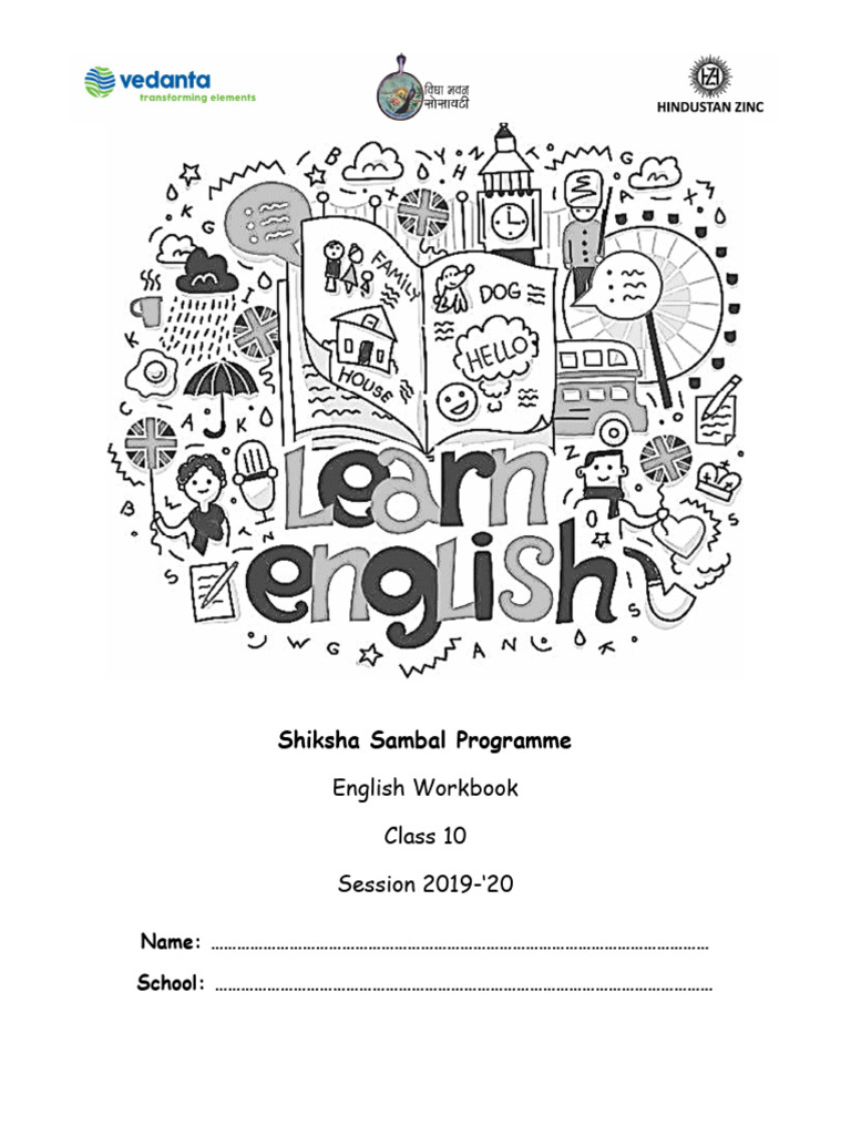 English Class 10 Worksheets 2019-20 | PDF | Grammatical Tense | Clause