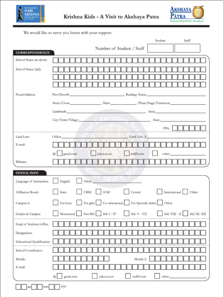 347 - KK - Visit To AP Form School | PDF