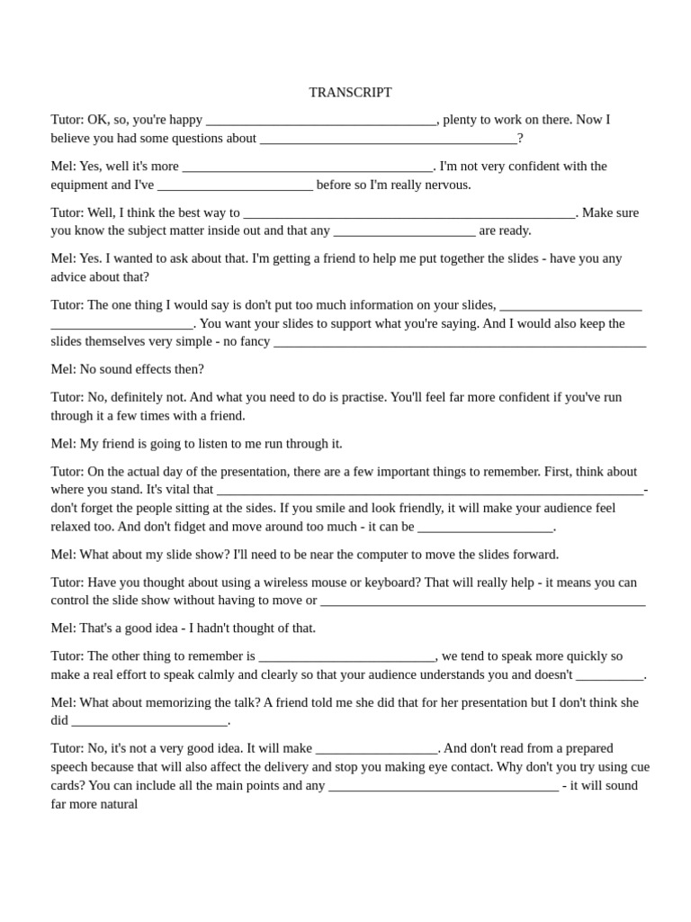 Improve Lis Environment Transcript | PDF