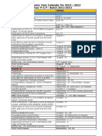 Academic Calendar - Fall 2013TAMU | PDF | Academic Term | Students
