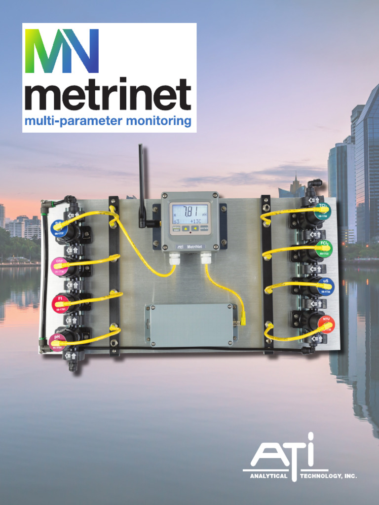 ATI Q52 MetriNet Product Literature Jul 2017 | PDF | Wi Fi | Water Quality