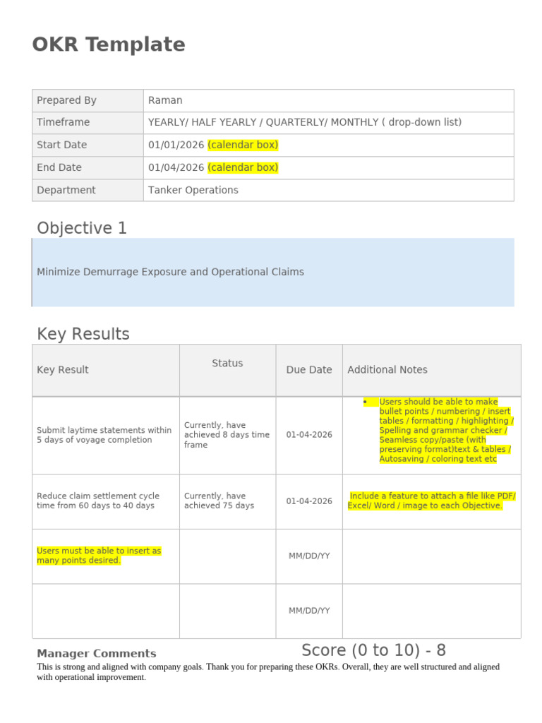 IC-Simple-OKR-Template-Example_WORD | PDF | Software | Computing