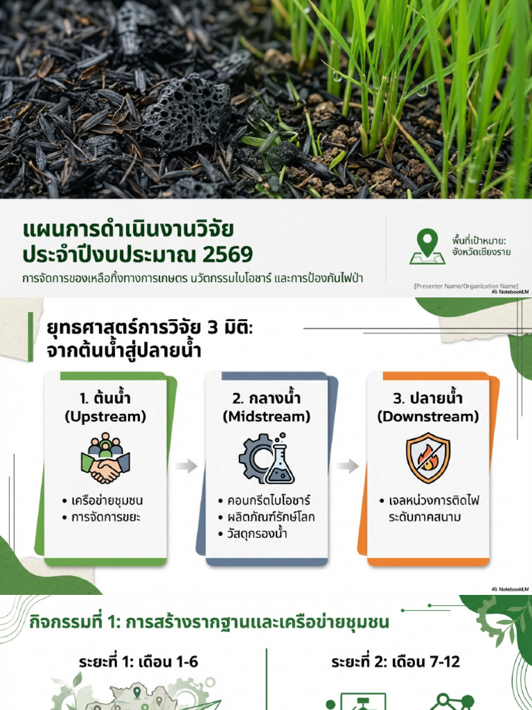 Biochar Innovation and Chiang Rai Safety | PDF