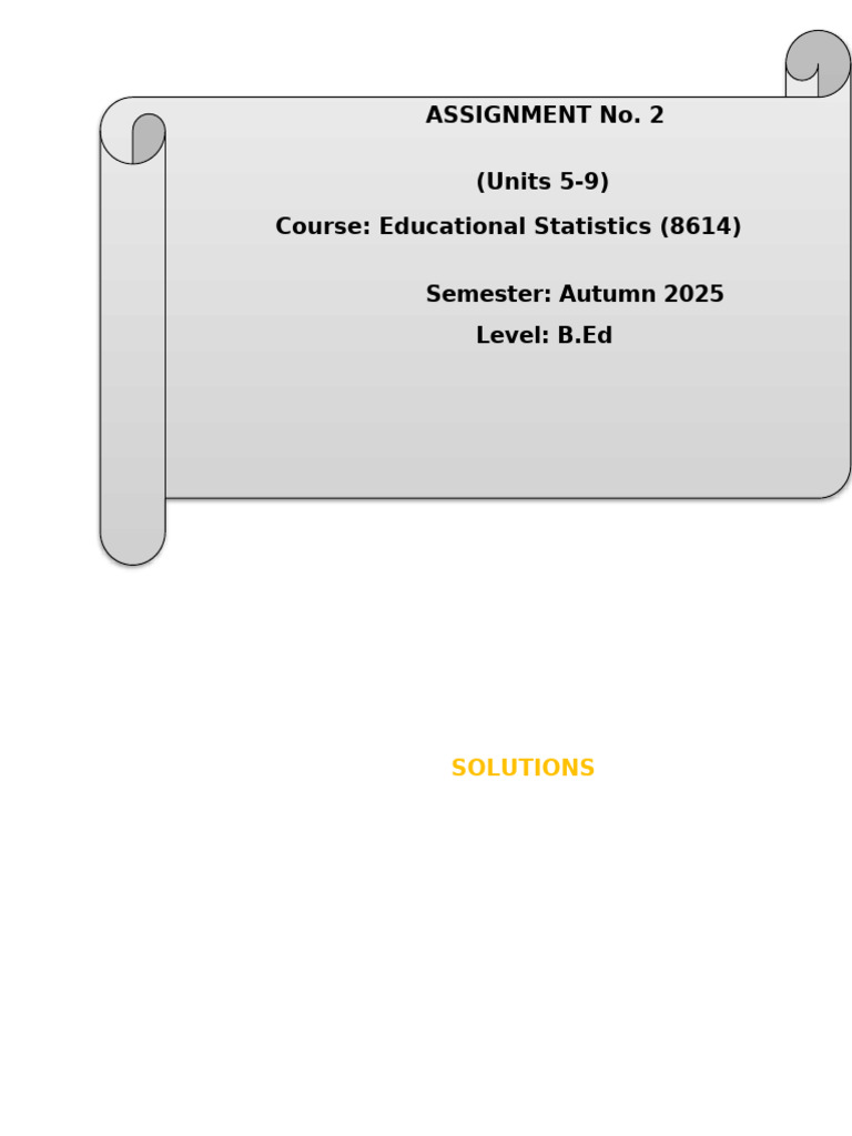 ASSIGNMENT B 8614 AUTUMN | PDF | Student's T Test | P Value