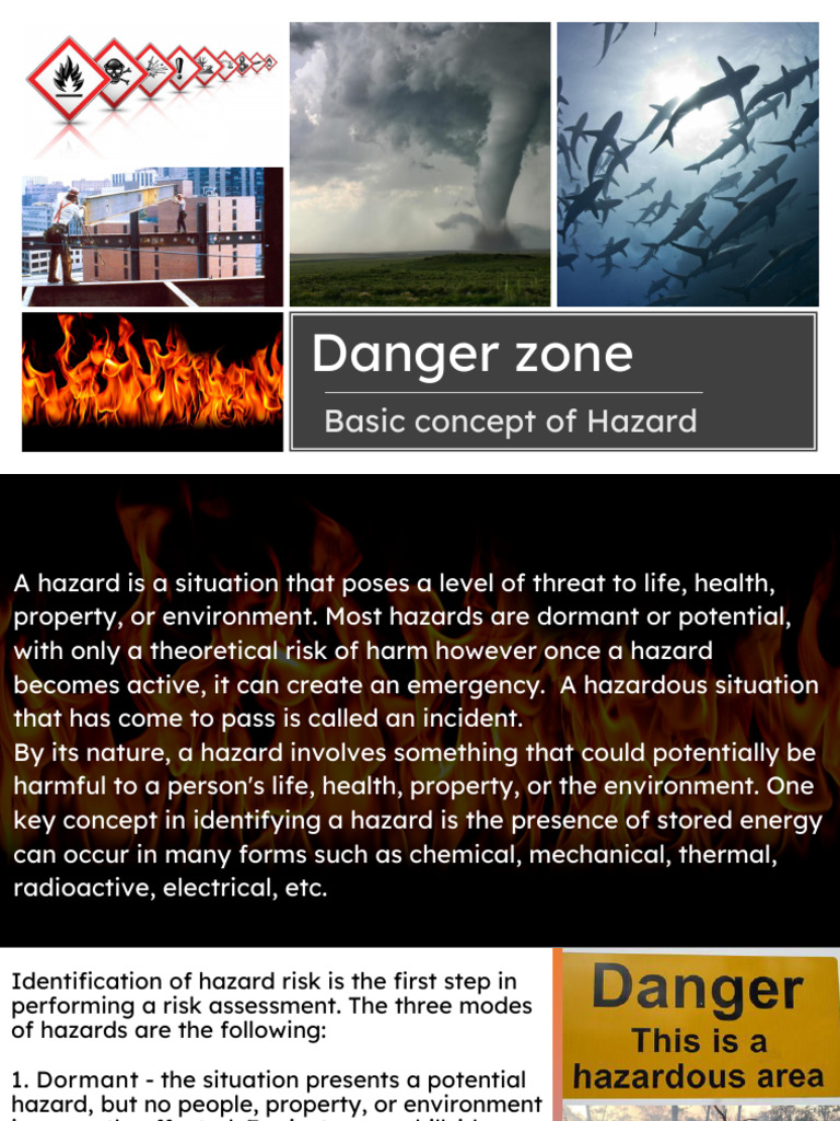 BAsic Concepts of Hazard | PDF | Hazards | Natural Disasters
