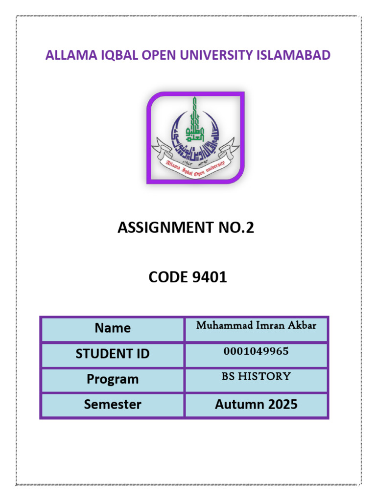 9401-2 - Muhammad Imran Akbar | PDF