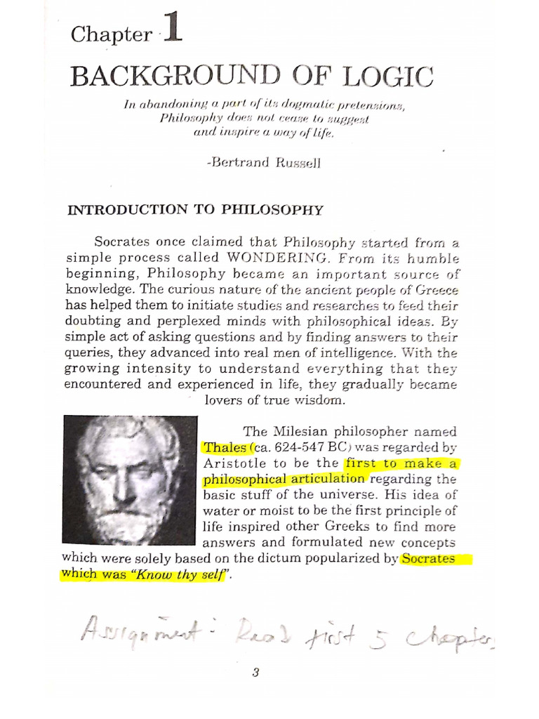 Logic Notes 1 | PDF