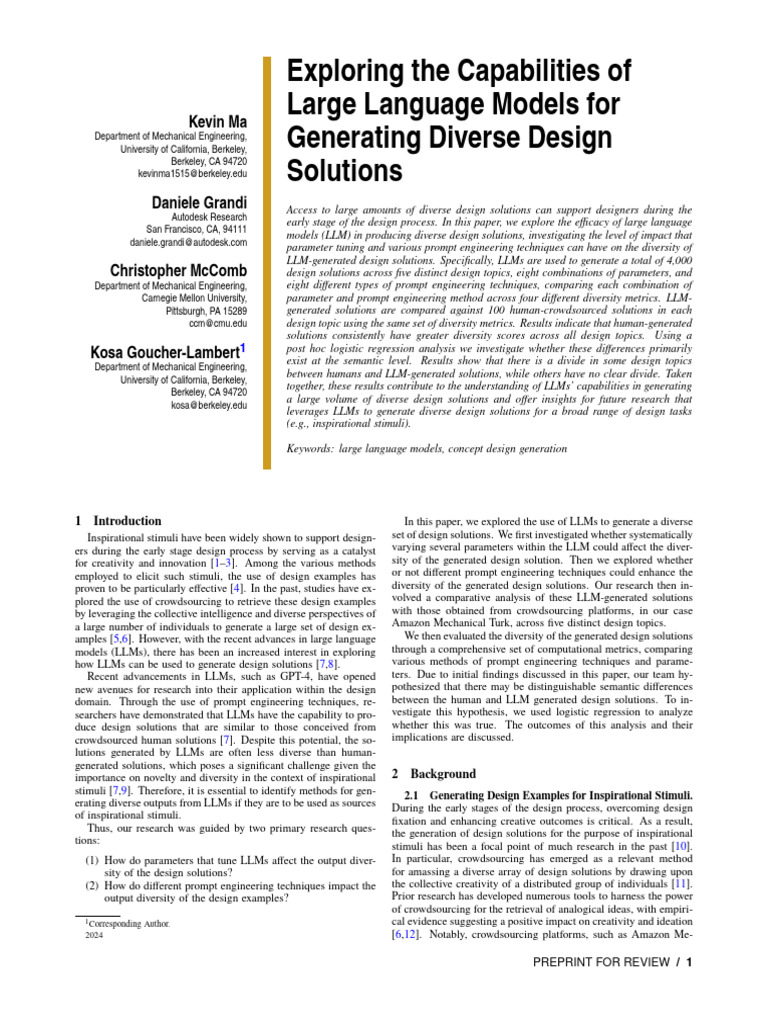 Exploring The Capabilities of Large Language Models For Generating ...