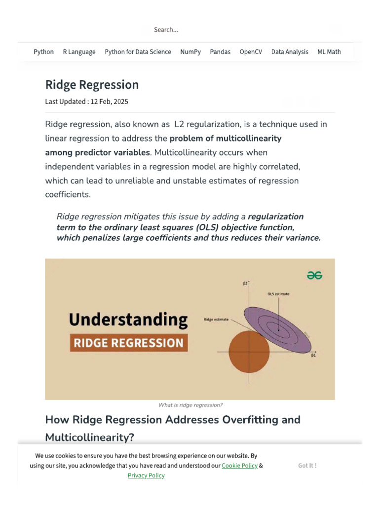 Ridge | PDF