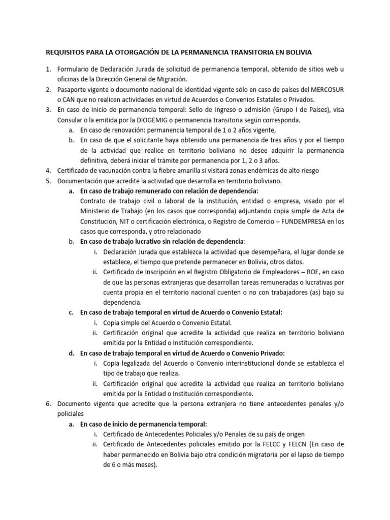 Informacion Pases Requisitos | PDF | Visa de viaje | Documento de identidad